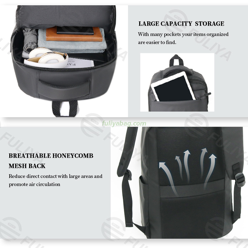 Factory Backpack Supplier Wholesale Business Waterproof Laptop Bags School Travel Women Men Laptop Backpack