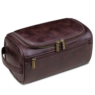 Travel Multi-functional Storage Bag Toiletry Makeup Bag Large Capacity Pu Leather Portable Pouch Cosmetic Bags for Women