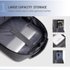 Custom Logo Polyester Waterproof Usb Charging Anti-theft Smart Casual College School 16inch Computer Laptop Backpack