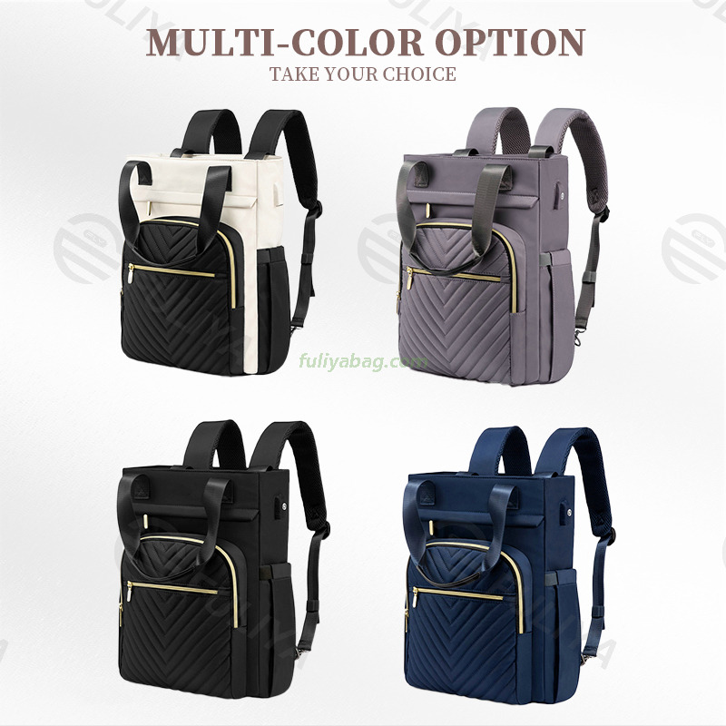 High quality Custom Men 15.6 inch Business Laptop Back Pack Usb Port Travel Computer Backpack for Women