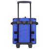 Custom Wheeled Insulated Cooler Bag 600D Oxford Eco-Friendly Lunch Bag Large Folding Picnic Cooler Bag