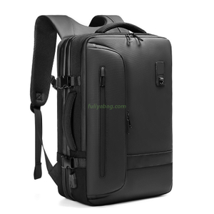 Custom Fashion Large Capacity Vacuum Airbag Backpack Waterproof Business Luggage Laptop Travel Backpack