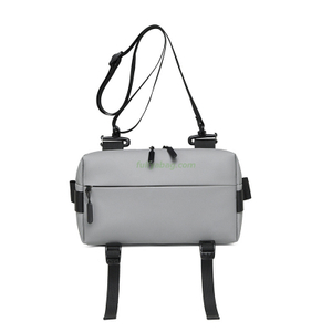 Wholesale Custom Casual Cycling Sports Waist Crossbody Bag Zipper Closure Portable Waterproof Men's Camera Shoulder Bag