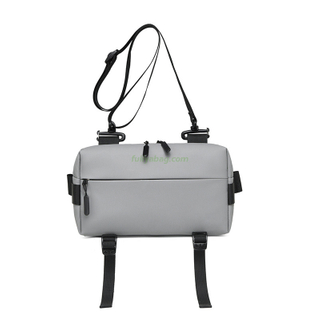 Wholesale Custom Casual Cycling Sports Waist Crossbody Bag Zipper Closure Portable Waterproof Men's Camera Shoulder Bag