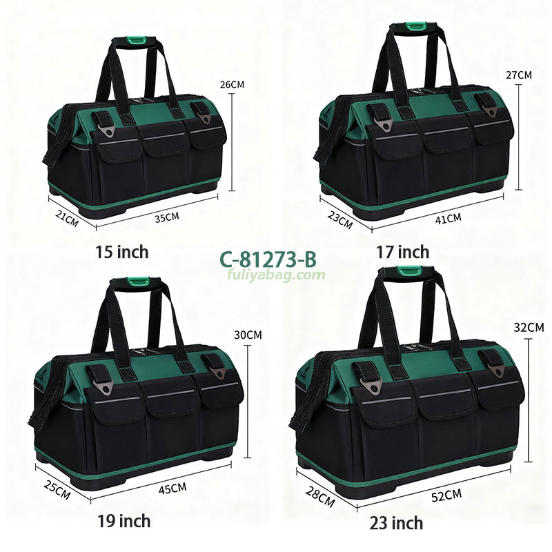 Electrician Woodworker Engineer Portable Waterproof Oxford Tool Kit Multi Functional Maintenance Tool Storage Bag