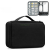 New Custom Logo Portable Zipper Travel Gadget Digital Electronic Accessories Storage Cable Earphone Organizer Bag