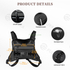 BSCI Factory Chest Tactical Vest OEM Custom Logo Outdoor Chest Bag Waterproof Training Tactical Protection Gear Vest