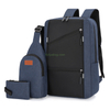 Custom Portable College Oxford 15.6 Inch Waterproof Business USB Charging Student School Bags Laptop Backpack