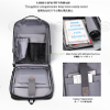 Luxury Durable Stylish USB Waterproof Anti-Theft School Travel Commuting Work Business Backpack for Mans Boys