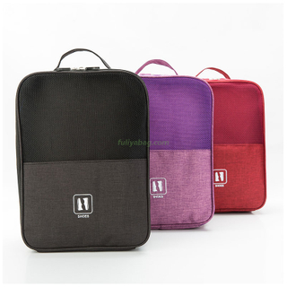 Factory Custom Logo Waterproof Polyester Sports Soccer Football Golf Shoe Carry Shoe Storage Box and Bag