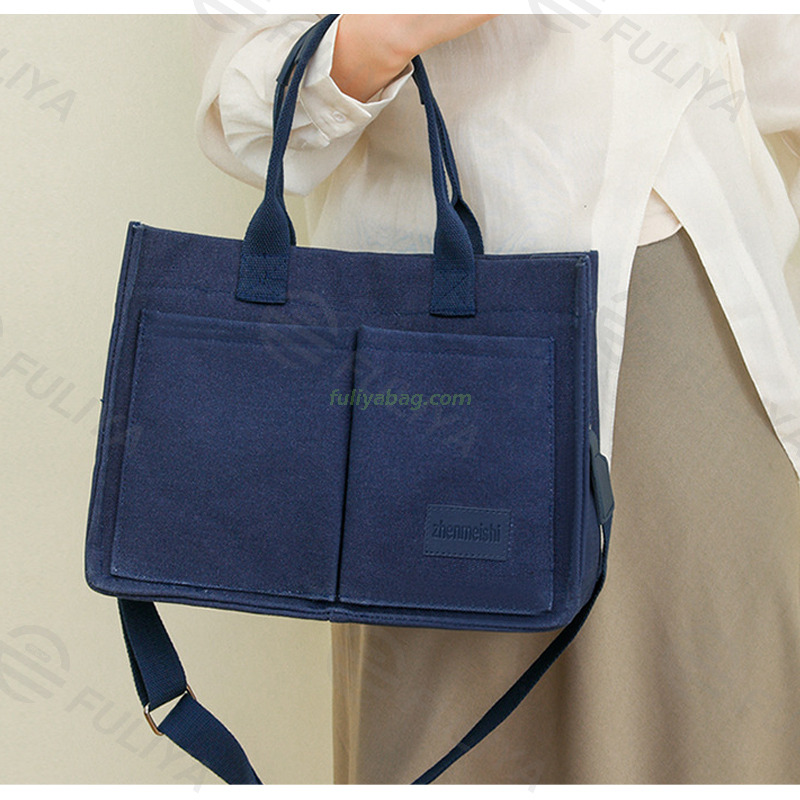 Large Womens Laptop Work Book Bags Crossbody Purse Handbag Shoulder Travel Messenger Canvas Tote Bag