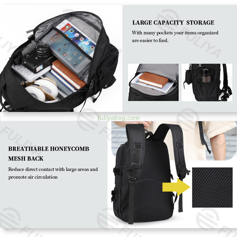 High Quality Travel Backpacks Outdoor Unisex Business Large Capacity Waterproof Laptop Sport Hiking Backpack