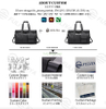Customizable Fitness Luxury Gym Tote Bag Large Capacity Waterproof Sports Shoe Storage Men's Business Trip Travel Bag