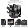 Casual Fashion Computer College School Bags Water-Resistant Film Business Laptop Bag Travel Backpack for Men Office