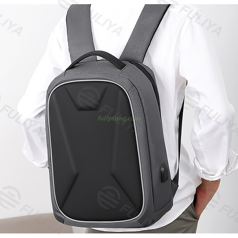 High Quality Nylon Waterproof USB Charging Port Business 15.6 17 inches Men's Convertible Laptop Backpack