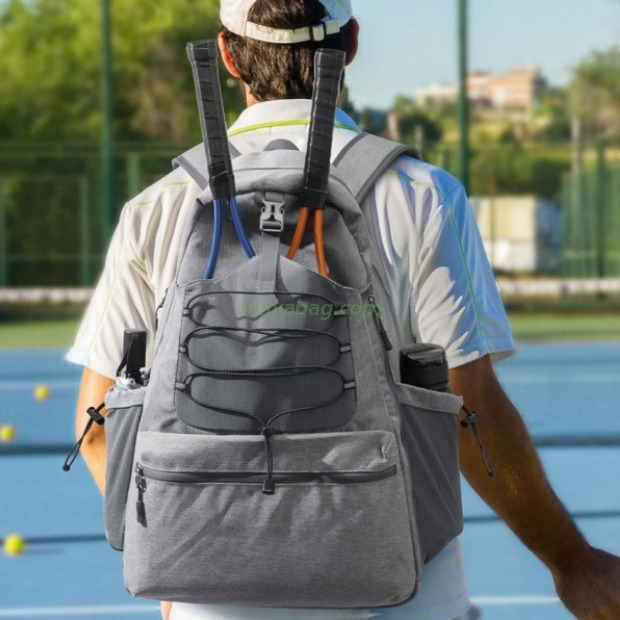 Customized Waterproof Duffel Shoulder Purse Padel Racket Backpack Pickleball Tennis Racket Bag With Shoe Compartment