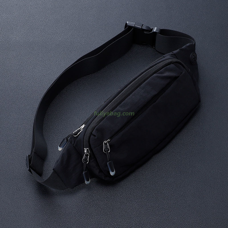 Custom Logo Men Women Lightweight Workout Security Camping Sports Chest Crossbody Bag Bicycle Running Belt Waist Bag