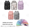 OEM Oxford Waterproof USB Charging Multiple Compartments Laptop Bagpack Business Student 180° Closure Travel Backpack