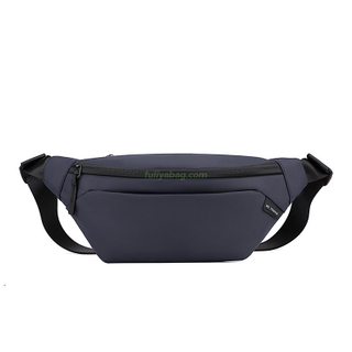 Lightweight Men Waist Bag Women Simple Leisure Fashion Oxford Mobile Phone Pouch Waist Packs Walking Running Chest Bag