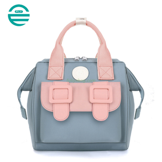 Wholesale Large Capacity Travel Outing Mommy Daypack Maternity Tote Handbag Mom Diaper Backpack for Baby Stroller