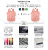 Portable Multi-functional Fashion Travel Mummy Bag Large Capacity Mommy Backpack Nappy Baby Diaper Change Bag