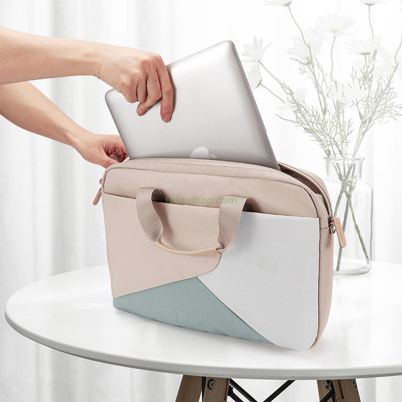 Factory Custom High Quality Business Outdoor Laptop Crossbody Bag Macbook Laptop Conference Tote Bag for Women