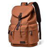 Fashionable Unisex Men School Drawstring Closure Backpack Large Capacity Leisure Outdoors Casual Laptop Rucksack