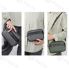 Wholesale Men Tote Handbags Casual Woven Single Shoulder Crossbody Bag Business Men Messenger Chest Bag