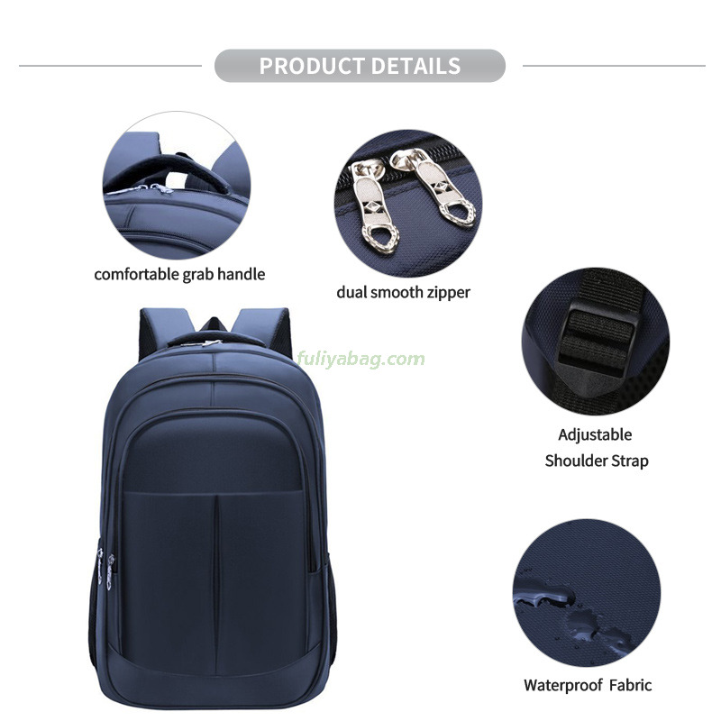 Factory Stylish Large Capacity Good Quality Waterproof Outdoor Travel School Student Business Laptop Backpack for Men
