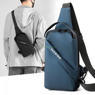 Fashion Running Mobile Phone Bag Casual Outdoor Sports Shoulder Crossbody Bag Multifunctional Mens Chest Sling Bag