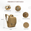 Wholesale Backpack Tactical Waterproof Outdoor Small Molle Rucksack Pack 3D Tactical Backpack For Camping Hiking