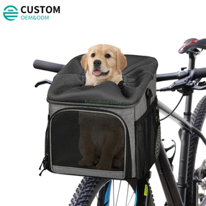 Custom Large Capacity Breathable Waterproof Cat Dog Travel Bag Single Shoulder Pet Carrier Backpack for Hiking Biking