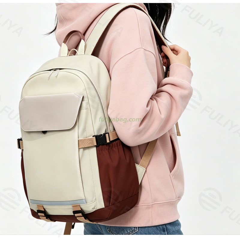 Custom Waterproof Large Capacity College Student Laptop Casual Daypack Stylish High School Backpack for Teen Boys Girls
