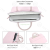 Custom Large Capacity Business Office Laptop Briefcase Tote Bag Water Resistant Messenger Bag for 13 14 15.6 Inch Laptop