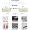 Custom Multi-Functional Lightweight Travel Training Badminton Gear Bag Gym Sports Duffle Bag With Racket Compartment