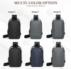 Waterproof Men Sling Bag Luxury Anti-theft Crossbody Shoulder Bag Password Lock Chest Bag for Daily use