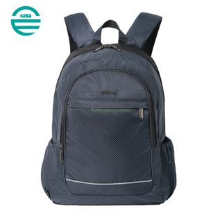 Unisex Durable Waterproof Zipper Polyester Large Capacity Laptop Backpack Comfortable Lightweight Travel Causal Backpack
