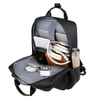 Wholesale Design Backpack Multi Functional Waterproof PU Leather Backpack Black Men School Laptop Bags Rucksack