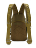Outdoor Tactical Camouflage Fishing Rod Bag Waterproof Single Shoulder Fish Tackle Chest Bags Multi-purpose Backpack