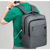 Custom Logo Polyester Waterproof Usb Charging Anti-theft Smart Casual College School 16inch Computer Laptop Backpack