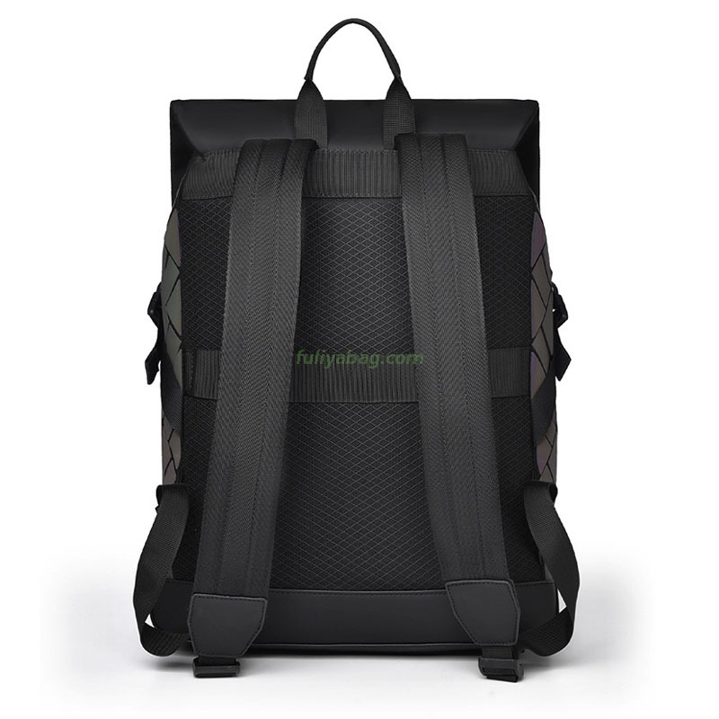 Designer Bag Laser Luxury Custom Logo Lightweight Large Capacity Unisex College Student Business Laptop Backpack for Men