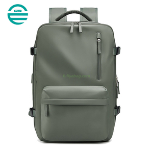 Large Capacity Dry Wet Separation Mens Women Expandable Business Travel Luggage Laptop Backpack with Usb Charge