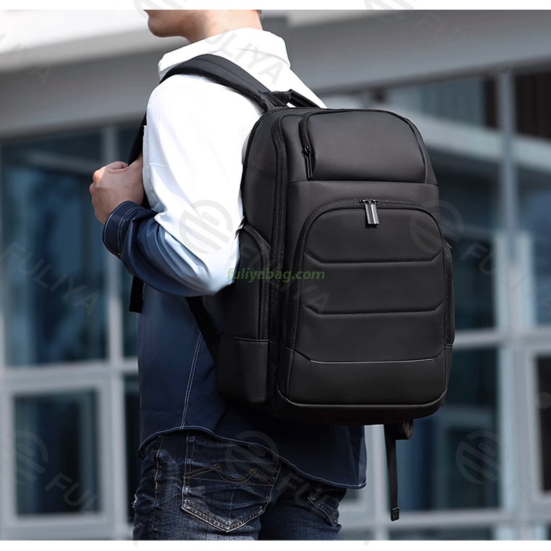 Custom New Backpack Business Notebook Bag Durable Expand Bagpack Men Travel Laptop Backpacks with USB Port