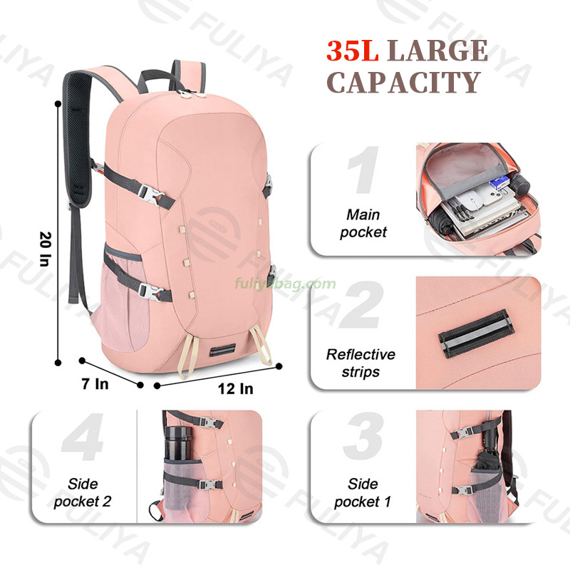 High Quality Large Capacity Ultralight Backpack Men Women Daypack Outdoor Sports Travelling Hiking Backpack