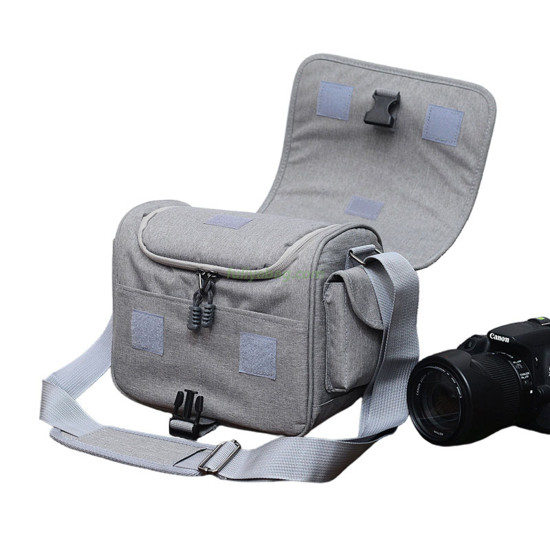 Custom Logo Crossbody Storage Bag Travel Waterproof Messenger Camcorder Dslr Camera Video Bags for Photography Men Women
