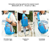 BSCI Factory Wholesale Running Bag Letter Decorated Chest Bag Sport Crossbody Shoulder Bag for Travel Gym School Work