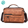 New Fashion Pu Leather Square Classic Vintage Waterproof Men Messenger Bags Sling Shoulder Crossbody Bags