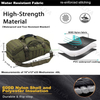 600D Nylon Waterproof Large Compartment Duffle Weekender Bag Sport Tactical Luggage Travel Bags for Men