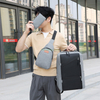 Custom Portable College Oxford 15.6 Inch Waterproof Business USB Charging Student School Bags Laptop Backpack
