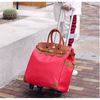 New Design Vintage Portable Roller Backpack Waterproof Large Capacity Travel Duffle Trolley Case Luggage Bag